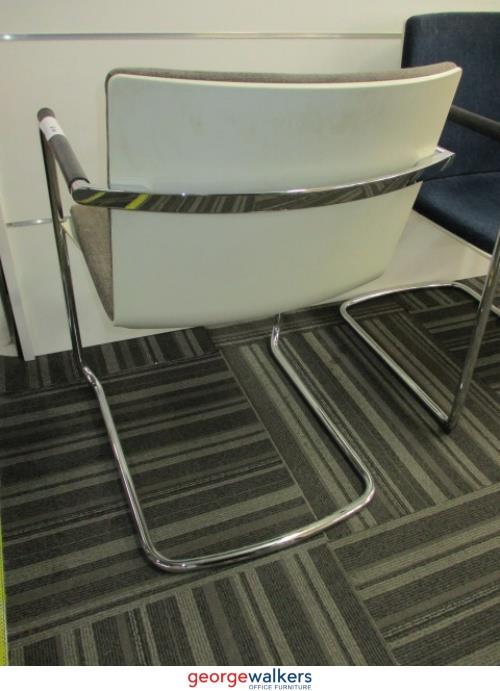 PR5681 - Grey Wilkhann Reception Chair - George Walkers Office Furniture Megastore