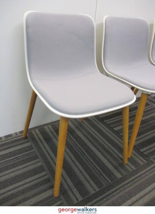 PR5710 - White/Grey Dragonfly Reception Chair - George Walkers Office Furniture Megastore