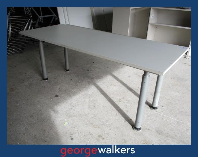 FE1906 - White Meeting Table - George Walkers Office Furniture Megastore