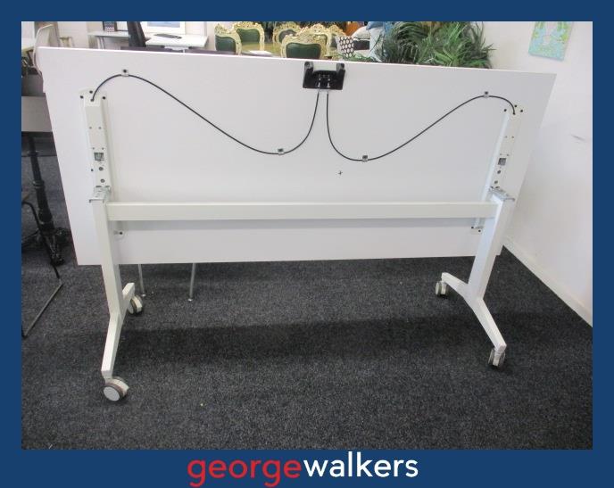 Flip table - Mobile meeting table - White - 1.8m - RRP $1,300+ - PR7036