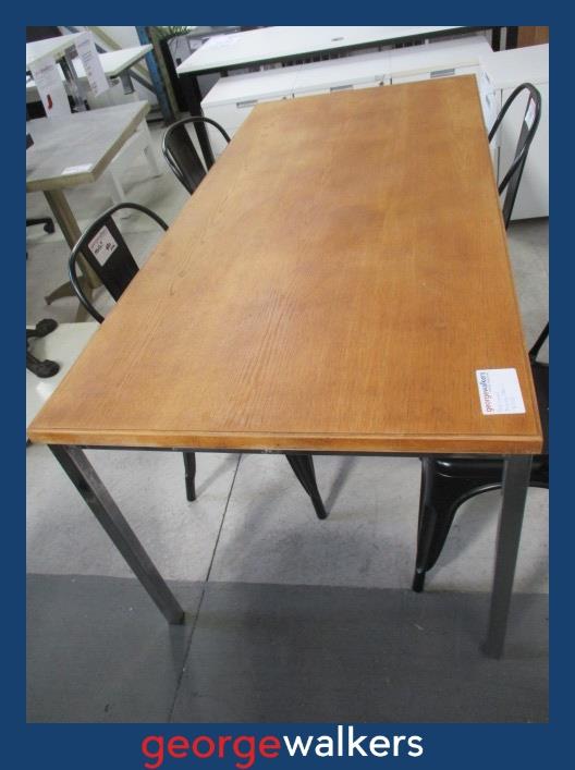Table – Solid wood – Commercial – 1.8m – PR6987