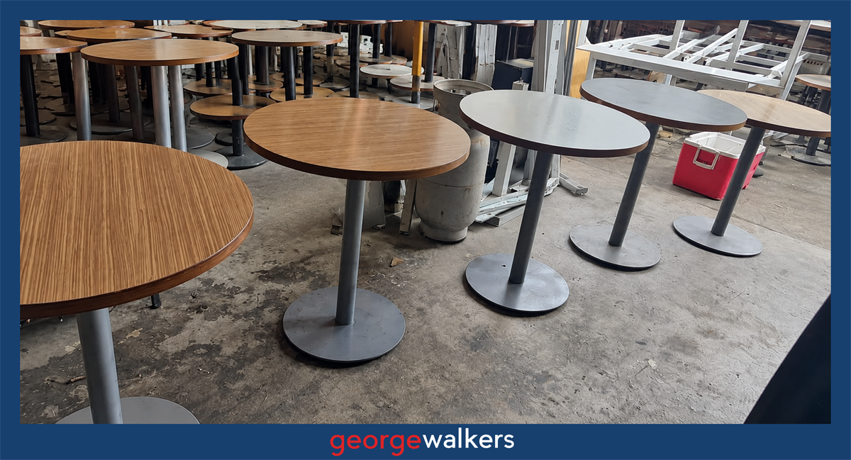 Cafe Table - Round - Assorted Colours - Clearance - PR7056