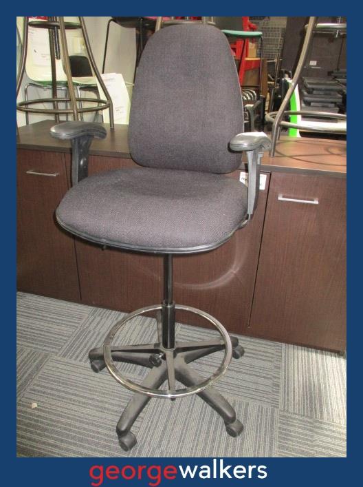 PR6362 Dark Grey High Rise Architects Chair - George Walkers Office Furniture Megastore