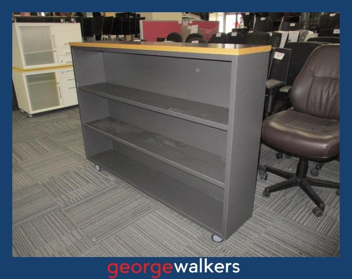 SHELF – MOBILE – CHARCOAL GREY – 1500MM – PR6916
