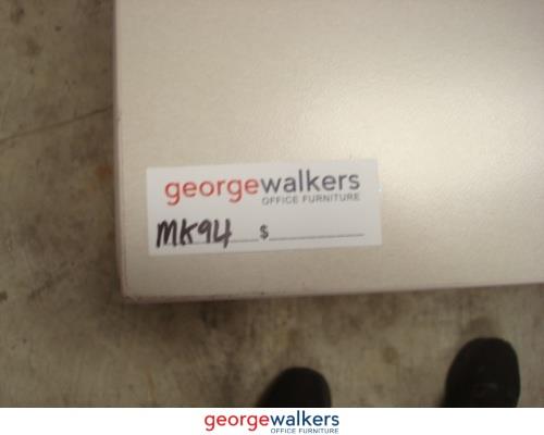 MK94 - Maple Straight Desk - George Walkers Office Furniture Megastore