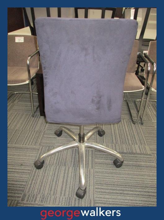 PR6370 Navy Blue Camira Era Desk Chair - George Walkers Office Furniture Megastore