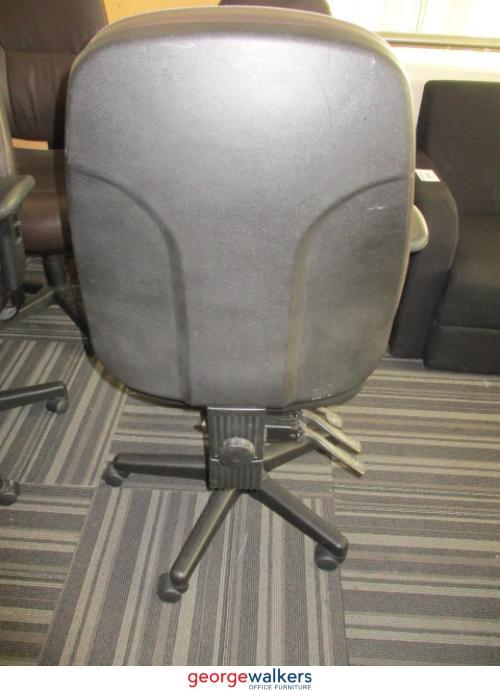 PR5406 - Chocolate Leather Buro Persona Office Chair - George Walkers Office Furniture Megastore
