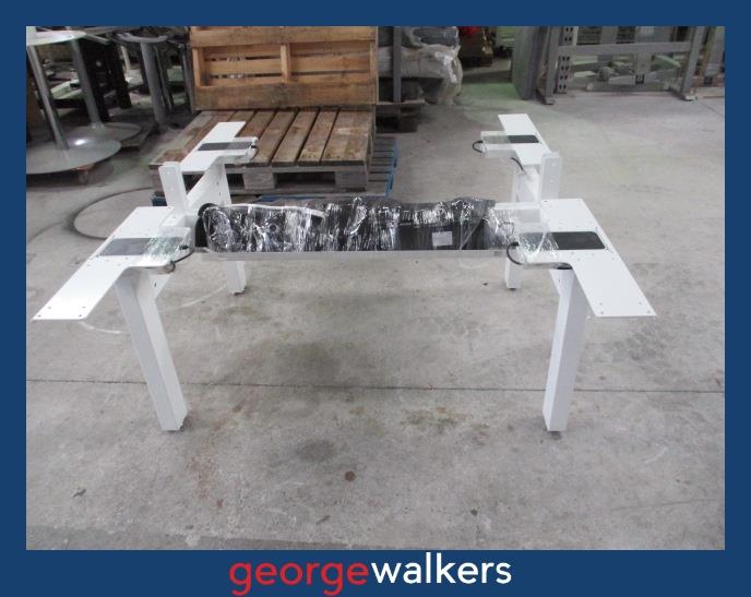 VL1 Maple 2 Person Electric Height Adjustable Pod Desk 1.8M - George Walkers Office Furniture Megastore