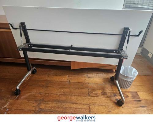 PR5100 - White Flip Table - George Walkers Office Furniture Megastore