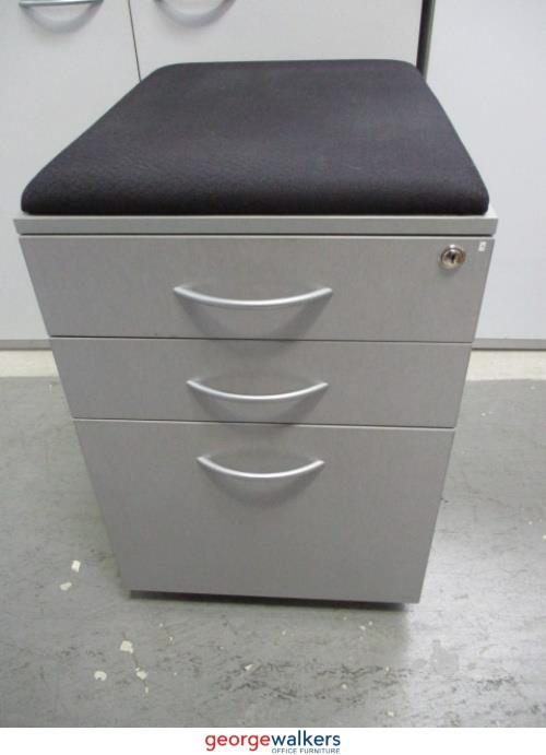 PR5585 - Grey Formway Drawer Mobile - George Walkers Office Furniture Megastore