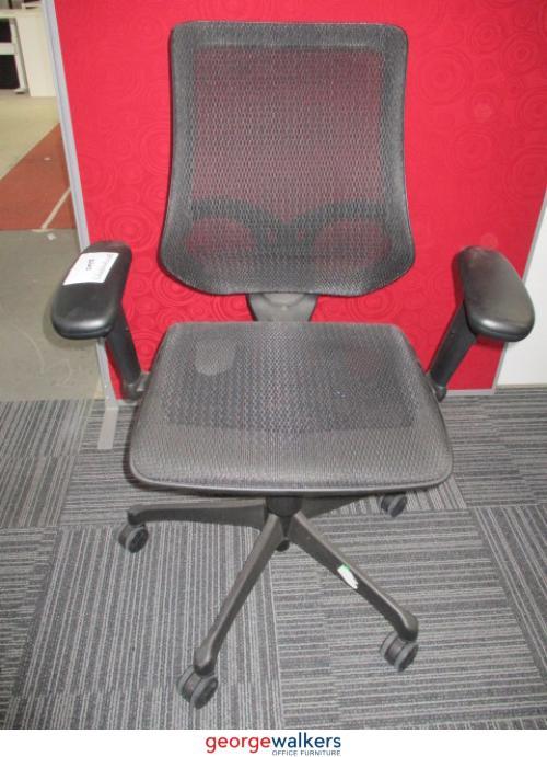 PR5204 - Black Office Chair - George Walkers Office Furniture Megastore