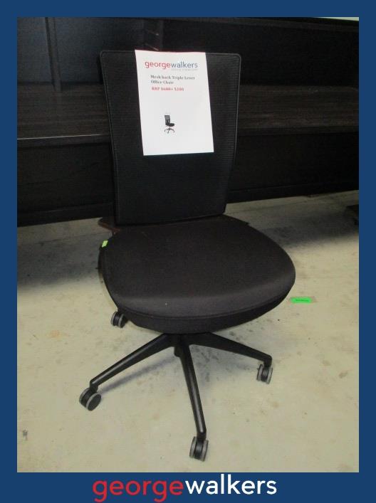 OFFICE CHAIR – FREEWAY – ERGONOMIC – MESH BACK – New RRP $600+ - PR6940