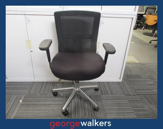 PR6000  Black Buro Office Chair - George Walkers Office Furniture Megastore