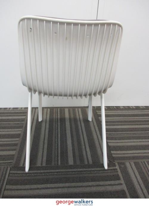 PR5711 - White/Grey Dragonfly Reception Chair - George Walkers Office Furniture Megastore