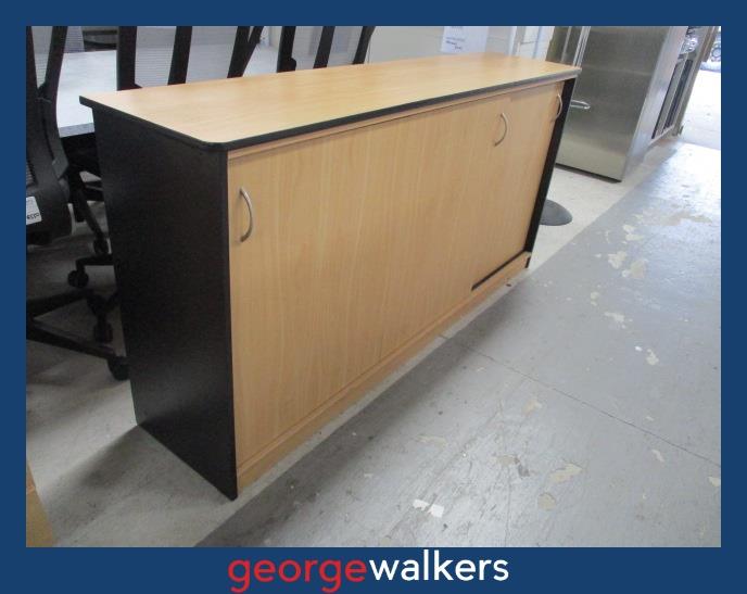 PR6243 Tawa Credenza Storage Cupboard - George Walkers Office Furniture Megastore