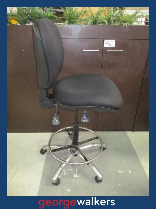 PR6385 Black EOS Arena 2.40 High Rise Office Chair - George Walkers Office Furniture Megastore
