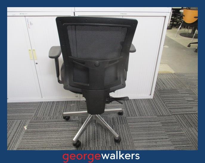 PR6000  Black Buro Office Chair - George Walkers Office Furniture Megastore