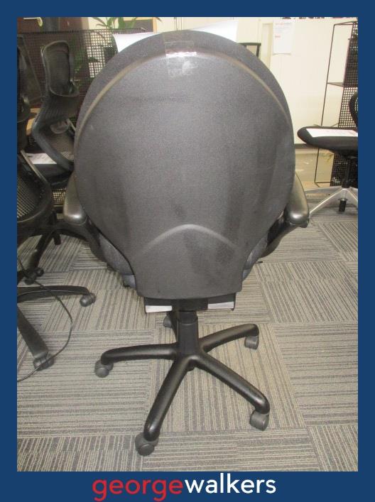 PR6442 Black John Leal Designer Office Chair - George Walkers Office Furniture Megastore