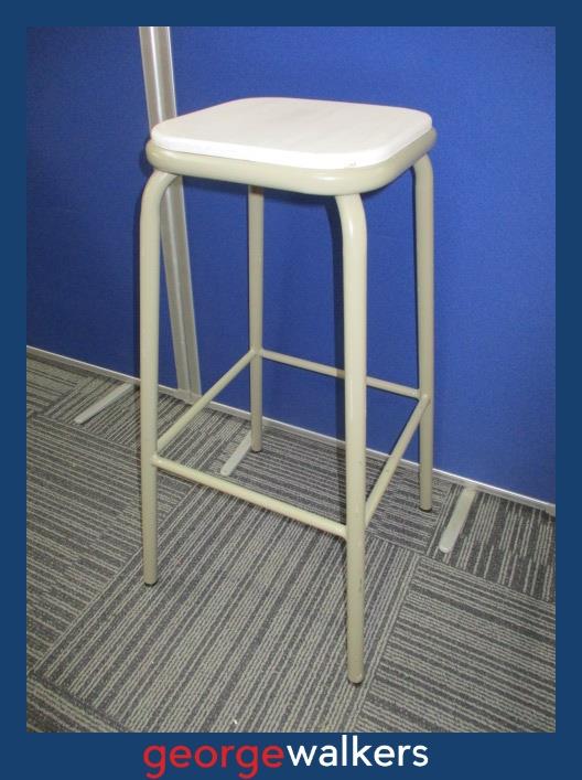 PR6292 Soft Green Cintesi Metal Barstool - George Walkers Office Furniture Megastore