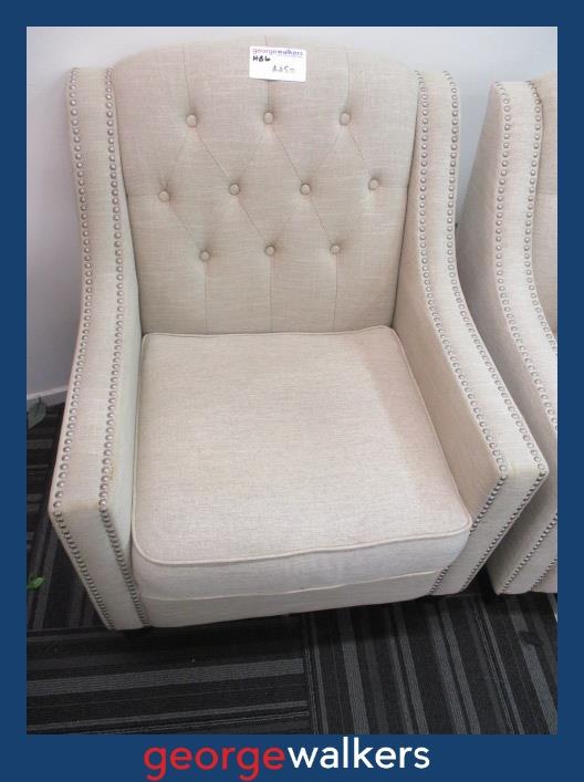HB6 Linen High Back Occasional Chair - George Walkers Office Furniture Megastore