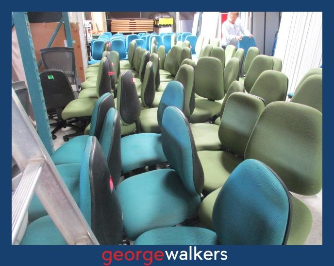 PR6497 Mixed Colours Dawell Office Chair SALE - George Walkers Office Furniture Megastore