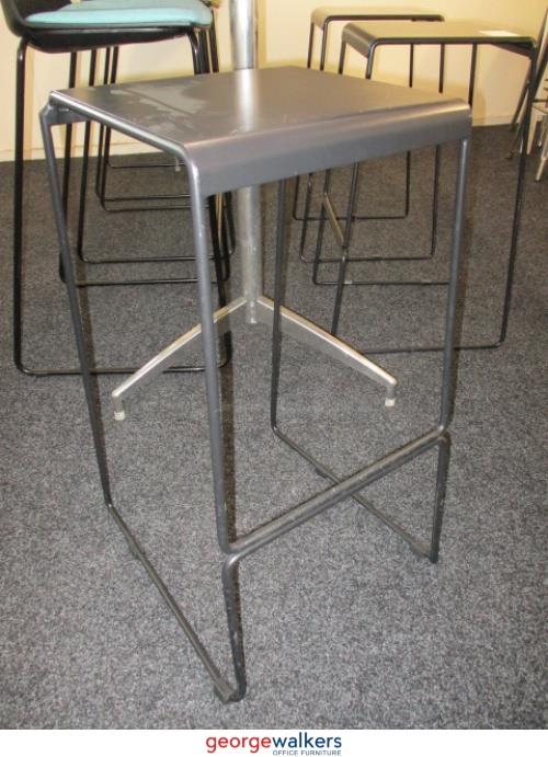 PR5679 - Black Metal Barstool - George Walkers Office Furniture Megastore