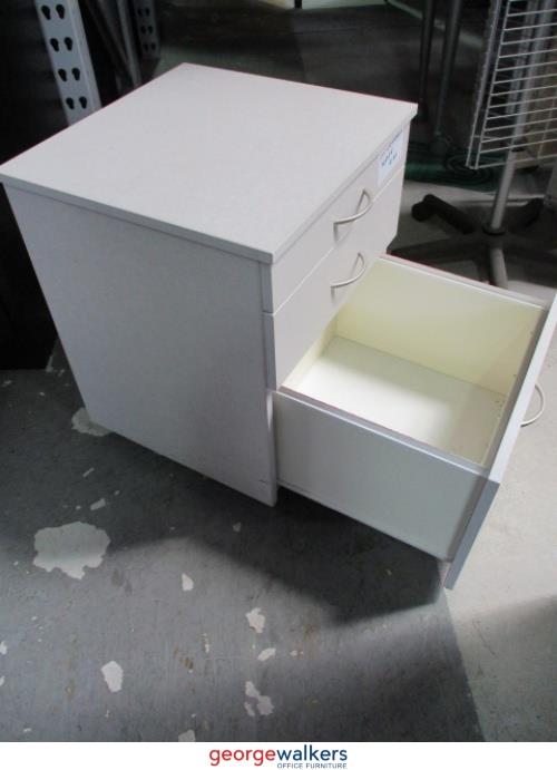 PR5655 - Natural Coloured Melteca Mobile Drawer - George Walkers Office Furniture Megastore