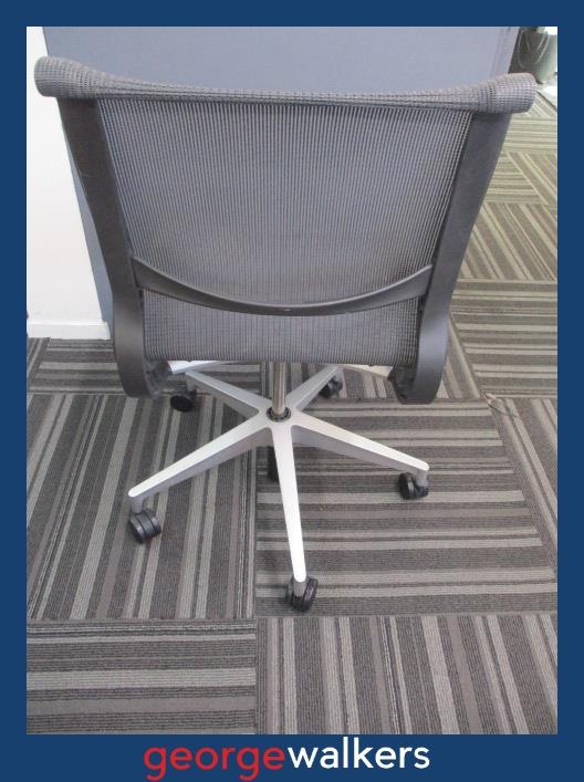 PR5697 - Grey Herman Miller Setu Meeting Chair - George Walkers Office Furniture Megastore