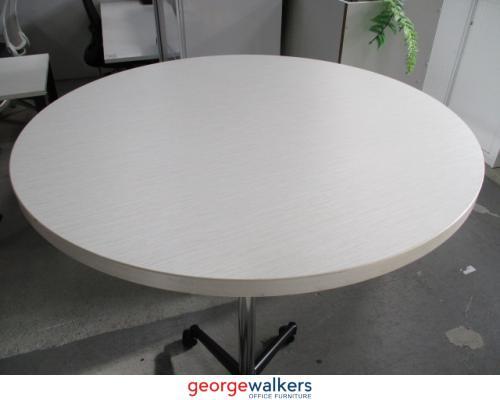 PR5176 - Silver Strata Bar leaner - George Walkers Office Furniture Megastore