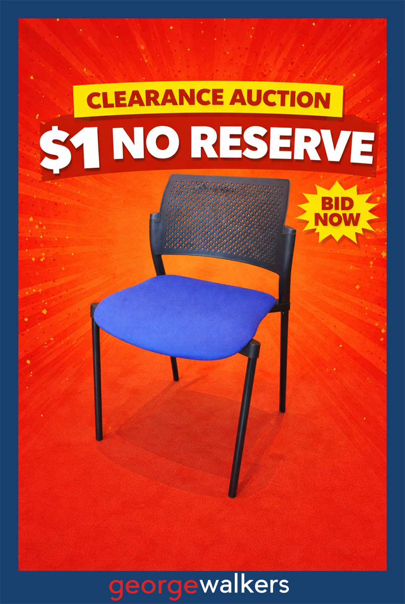 PR5128 - Blue Reception Chair