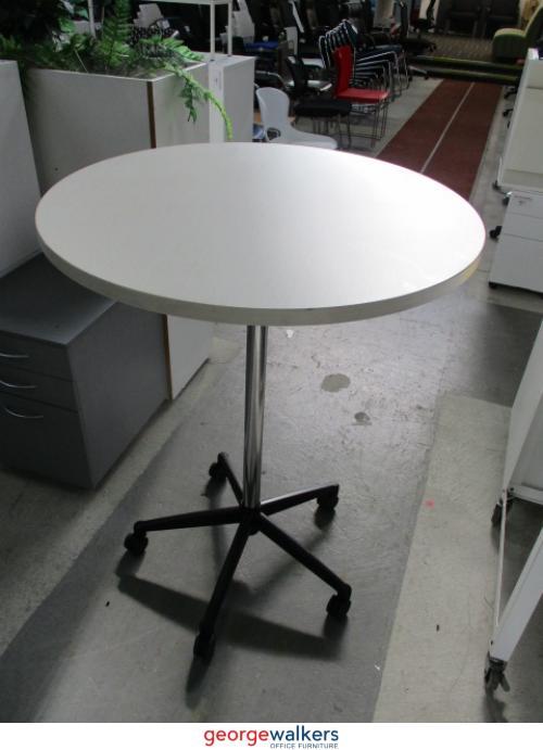 PR5176 - Silver Strata Bar leaner - George Walkers Office Furniture Megastore