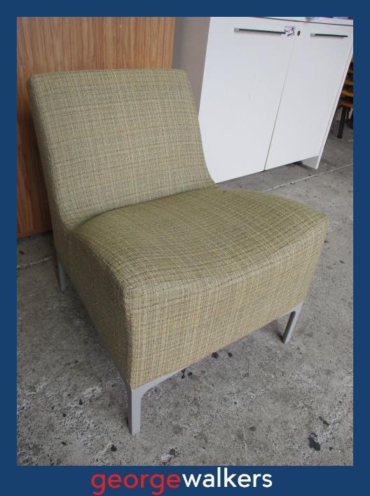 VL58 Green Single Seat - George Walkers Office Furniture Megastore