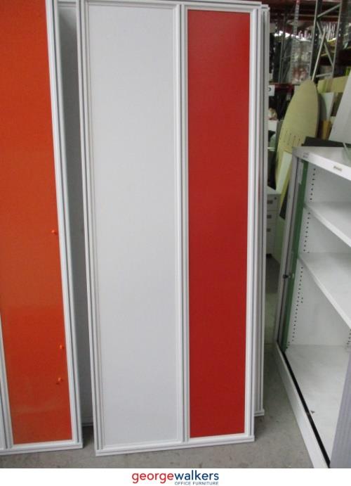 PR1964 - Mix Coloured Desk Mounted Partition - George Walkers Office Furniture Megastore