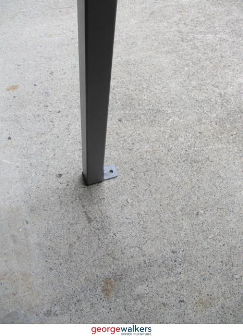 PR3901 - Cream Straight Desk - George Walkers Office Furniture Megastore