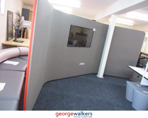 PR4840 - Custom Freestanding Room Partition - George Walkers Office Furniture Megastore