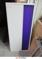 1200mm Desk Partition Purple