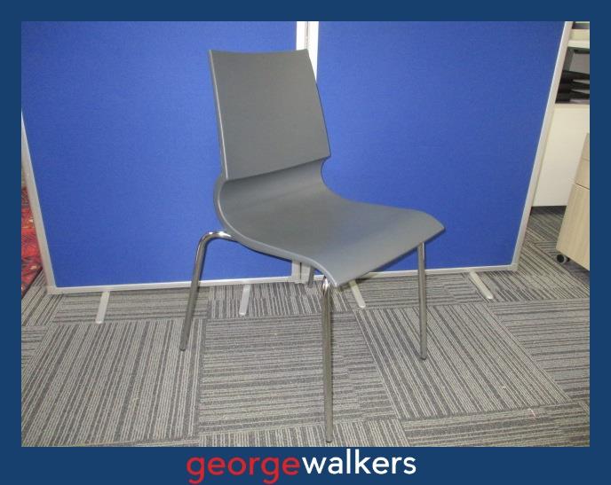 PR6294 Grey Ricciolina Chair - George Walkers Office Furniture Megastore