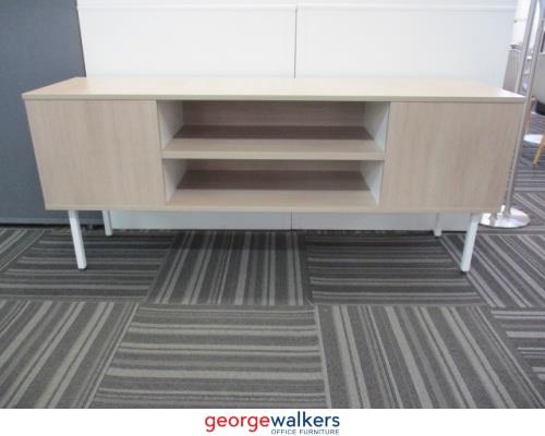 PR5724 - Light Woodgrain Entertainment Storage - George Walkers Office Furniture Megastore