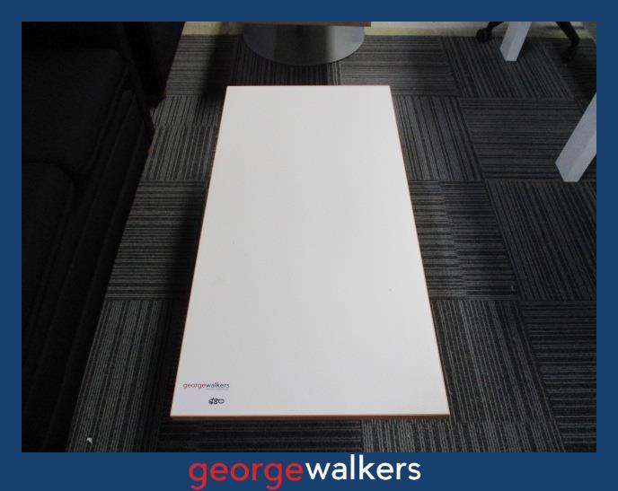 PR6222 White Coffee Table - George Walkers Office Furniture Megastore