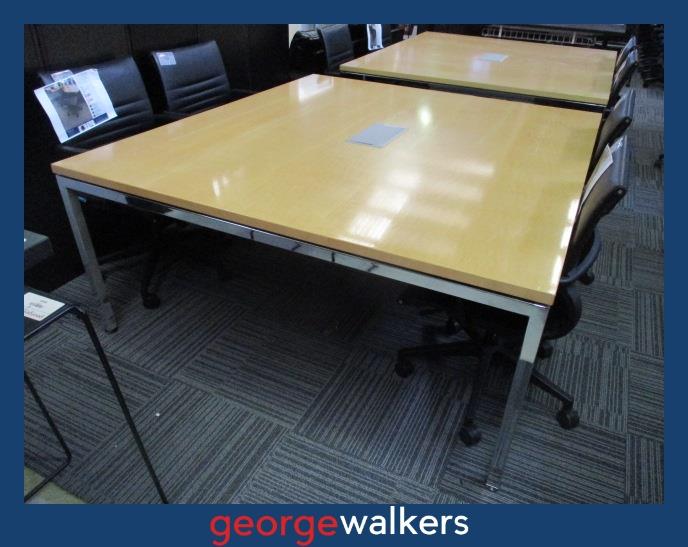 VL18 Meeting Table 1800 x 1600mm - George Walkers Office Furniture Megastore