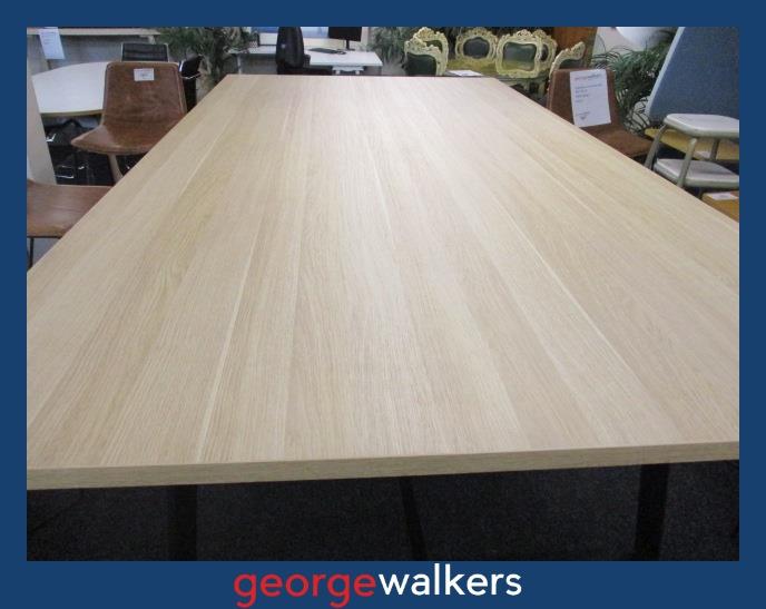 Bar leaner - Meeting table - Oak - 2.4m - PR6966
