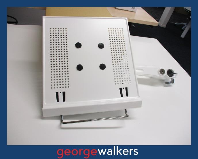 AB013 - Laptop Holder for Monitor Arm - George Walkers Office Furniture Megastore