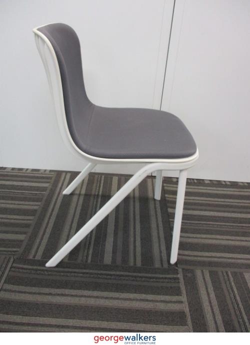 PR5711 - White/Grey Dragonfly Reception Chair - George Walkers Office Furniture Megastore