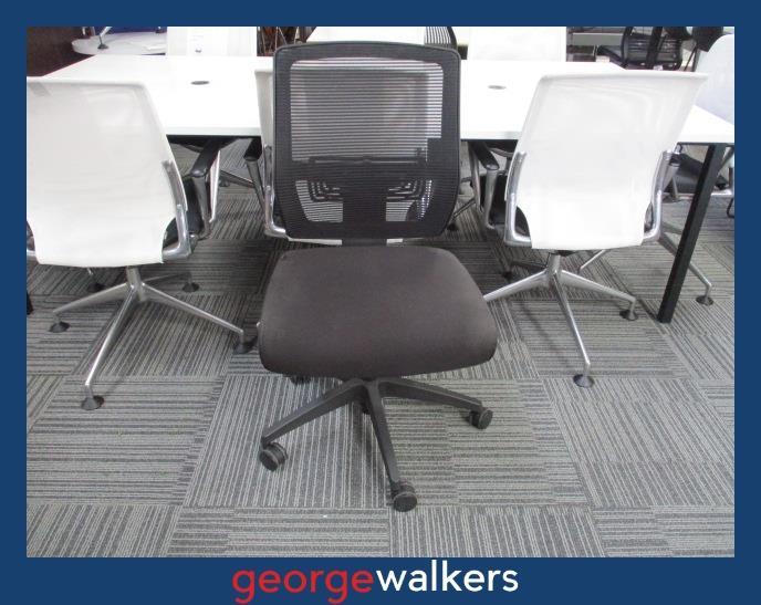 PR6389 Black Diami Office Chair - George Walkers Office Furniture Megastore