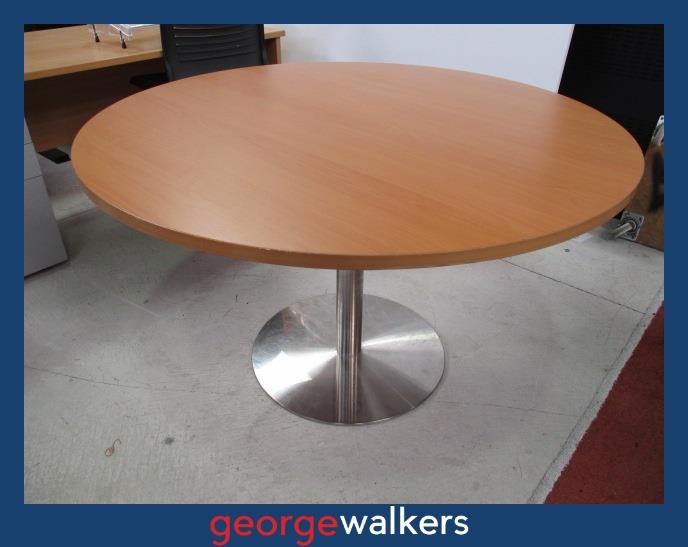 PR5498 - Tawa Round Meeting Table - George Walkers Office Furniture Megastore