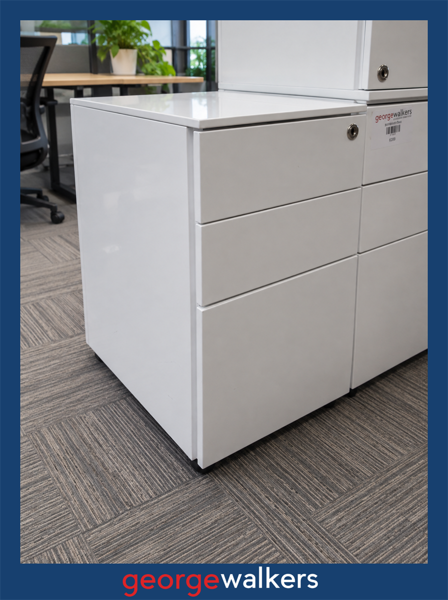 Mobile pedestal - Metal - 3 drawer - Clearance special - PR6982