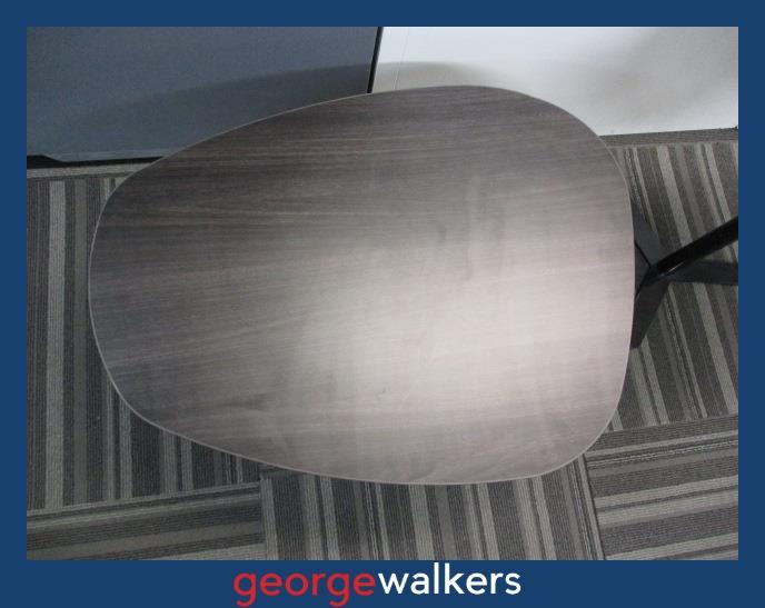 PR5717 - Dark Woodgrain Coffee Table - George Walkers Office Furniture Megastore
