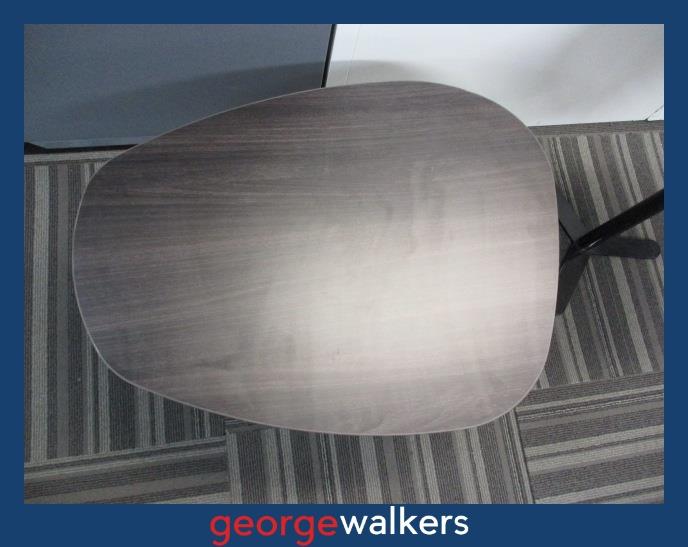 PR5716 - Dark Woodgrain Coffee Table - George Walkers Office Furniture Megastore