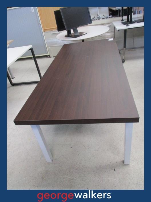 PR6653 Walnut Meeting Table 1800mm - George Walkers Office Furniture Megastore
