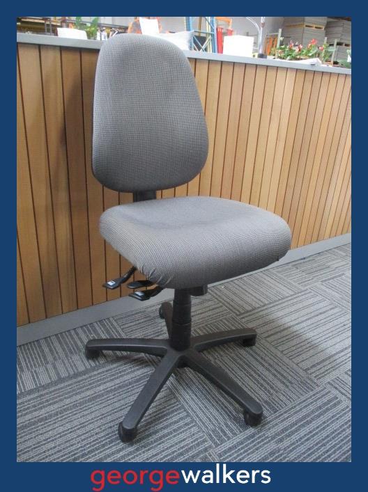 PR6499 Grey Dawell Office Chair - George Walkers Office Furniture Megastore